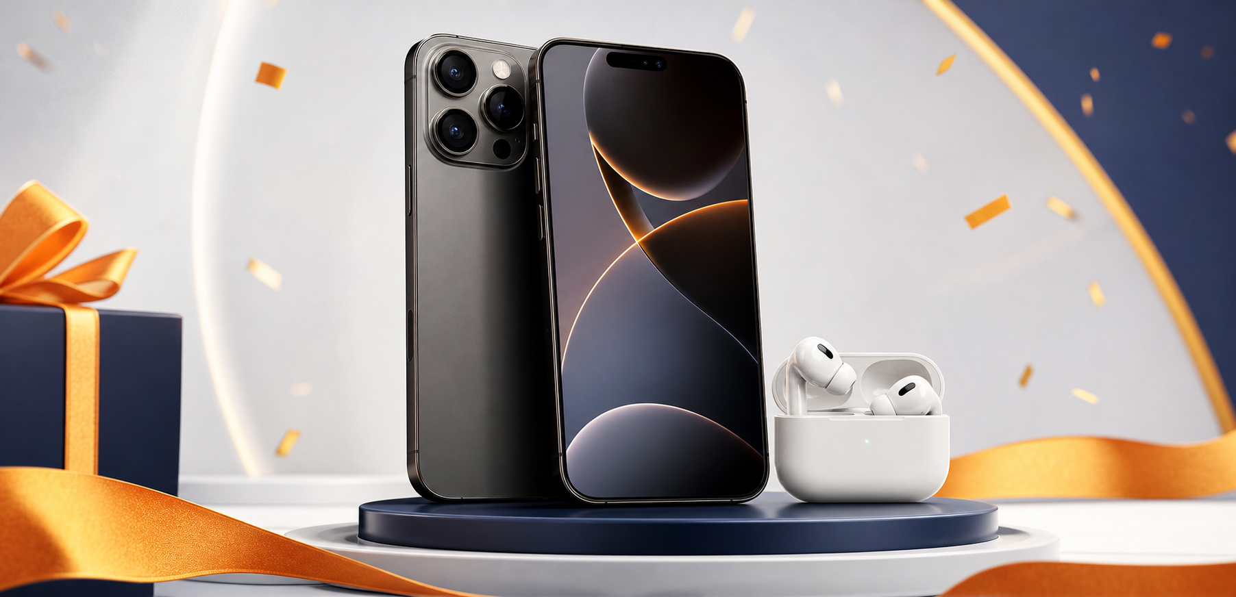 Smartphone premium e fones sem fio, prêmios do Sorteio Prime